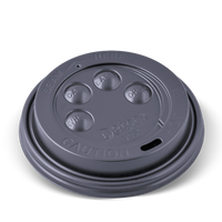 8 BLACK DETPAK CLICK-BACK LID (100PCS/PKT)