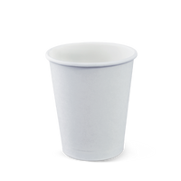 8OZ HOT CUP WHITE (1000pcs)