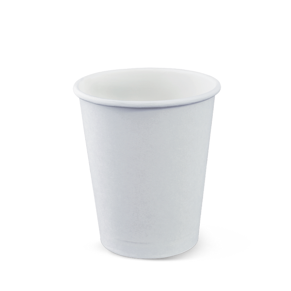 8OZ HOT CUP WHITE (1000pcs)