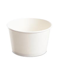 850ML PAPER BOWL WHITE (600PCS)